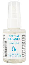 Веганський спрей для очищення еротичних іграшок Special Cleaner Love Toys, 50 мл