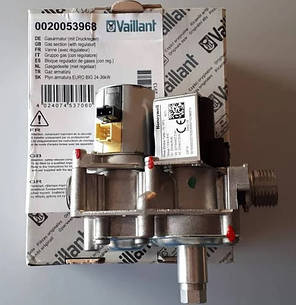 0020053968 Газовий клапан Vaillant TEC Pro-Plus з регулятором (ориг.), фото 1
