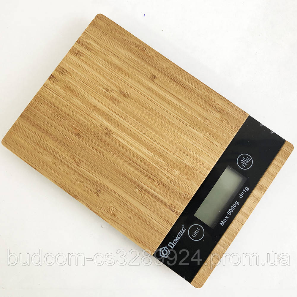Ваги кухонні DOMOTEC MS-A Wood
