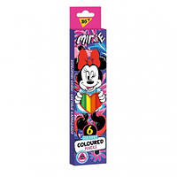 Карандаши цветные 6 цв 290650 Minnie Mouse YES (1)