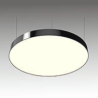 Круглая подвесная светодиодная люстры для офиса 40Вт, диаметр 50см. Освещение для магазина, бара, кафе