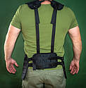 Розвантажувальна система полегшена до бронєжилету РПС-2 чорна, фото 2