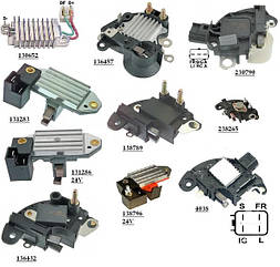 Регулятор напряжения FIAT, LANCIA, OPEL, IVECO, ALFA ROMEO, LAND ROVER, FORD FOCUS, CITROEN, PEUGEOT, TOYOTA