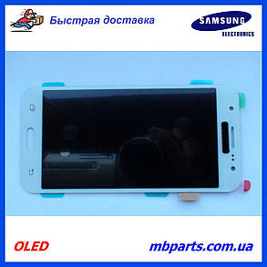 Дисплей с сенсором Samsung J500 Galaxy J5 2015 OLED White !, фото 1