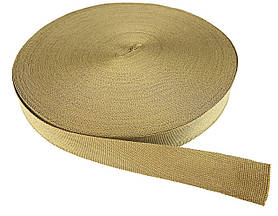 Окантувальна тесьма лямівка 23мм колір Кайот