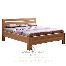 Ліжко двоспальне дерев'яна ясен 160х200