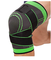 Наколінник еластичний компресіонний з фіксуючим ремнем ST-2502 M Фіксатор для колінного суглоба