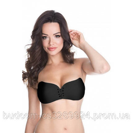 Бюстгальтер Invisible Bra невидима. Колір бежевий, фото 2