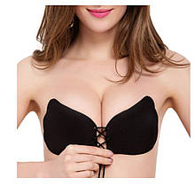 Бюстгальтер Invisible Bra невидима. Колір бежевий, фото 3