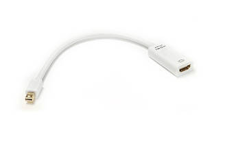 Кабель-перехідник PowerPlant HDMI (F) — mini DisplayPort (M), 0.15 м, 1.4V, 4K x 2K