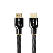 Відеокабель PowerPlant HDMI (M) — HDMI (M), 2.1 V, Ultra HD 8K, eARC, 30AWG, 1 м