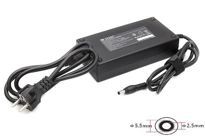Блок живлення для ноутбуків PowerPlant ASUS 220V, 19V 180W 9.5A (5.5*2.5), фото 2