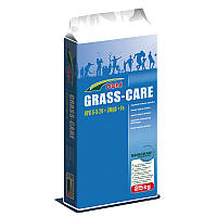 DCM GRASS CARE (ОСЕНЬ) органически-минеральное удобрение для газона NPK 6-3-20 + 3 MgO + Fe 25 кг