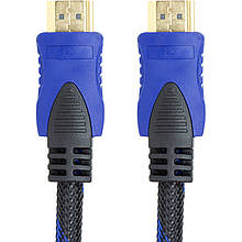 Відеокабель PowerPlant HDMI — HDMI, 1.5 м, позолочені конектори, 1.3V, Nylon