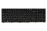 Клавiатура для ноутбука ACER Aspire 5810 чорний, чорний фрейм