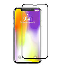 Захисне скло Full screen PowerPlant для Apple iPhone X/XS, Black