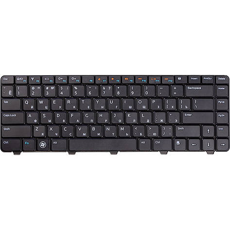 Клавіатура для ноутбука DELL Inspiron 14R, 14V, N3010, N4010, чорний, фото 2