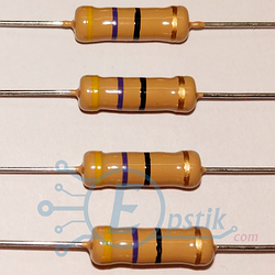 Резистор 47 Ом ±1% MF 2Вт вивідний