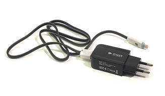 Мережевий заряд PowerPlant W-280 USB 5V 2A Lightning LED