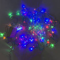 Гірлянда-нить (String-Lights) внутрішня 100M-1 різнобарвна (пров.: Прозорий; 7м) (100М-1), фото 3