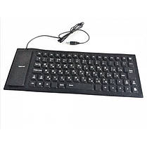 Гнучка силіконова клавіатура Flexible Keyboard X3, фото 2