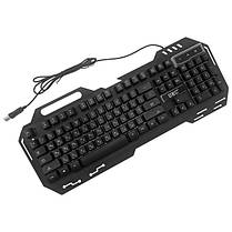 Клавіатура UKC KEYBOARD GK KW-900/4400 дротова з підсвічуванням мембранна, фото 3