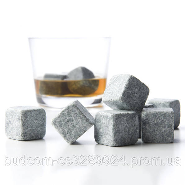 Камені для віскі Whiskey Stones з стеатита (9шт)