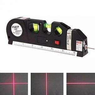 Лазерний рівень Laser Level Pro 3 з вбудованою рулеткою, фото 2