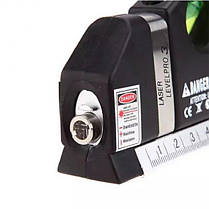 Лазерний рівень Laser Level Pro 3 з вбудованою рулеткою, фото 3