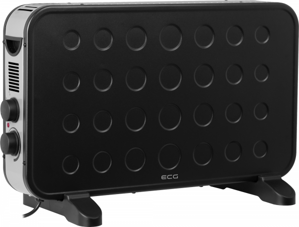 Конвектор електричний ECG TK 2070 Black, фото 1