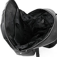 Рюкзак Міський шкіряний BRETTON 9311-49 black.Музькі Рюкзаки Міські гурт і в роздріб в Україні., фото 4