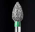 Діамантовий бір FO-25С. "Сливка" (ISO 257/029), зелений, Mani.Оригінал., фото 2