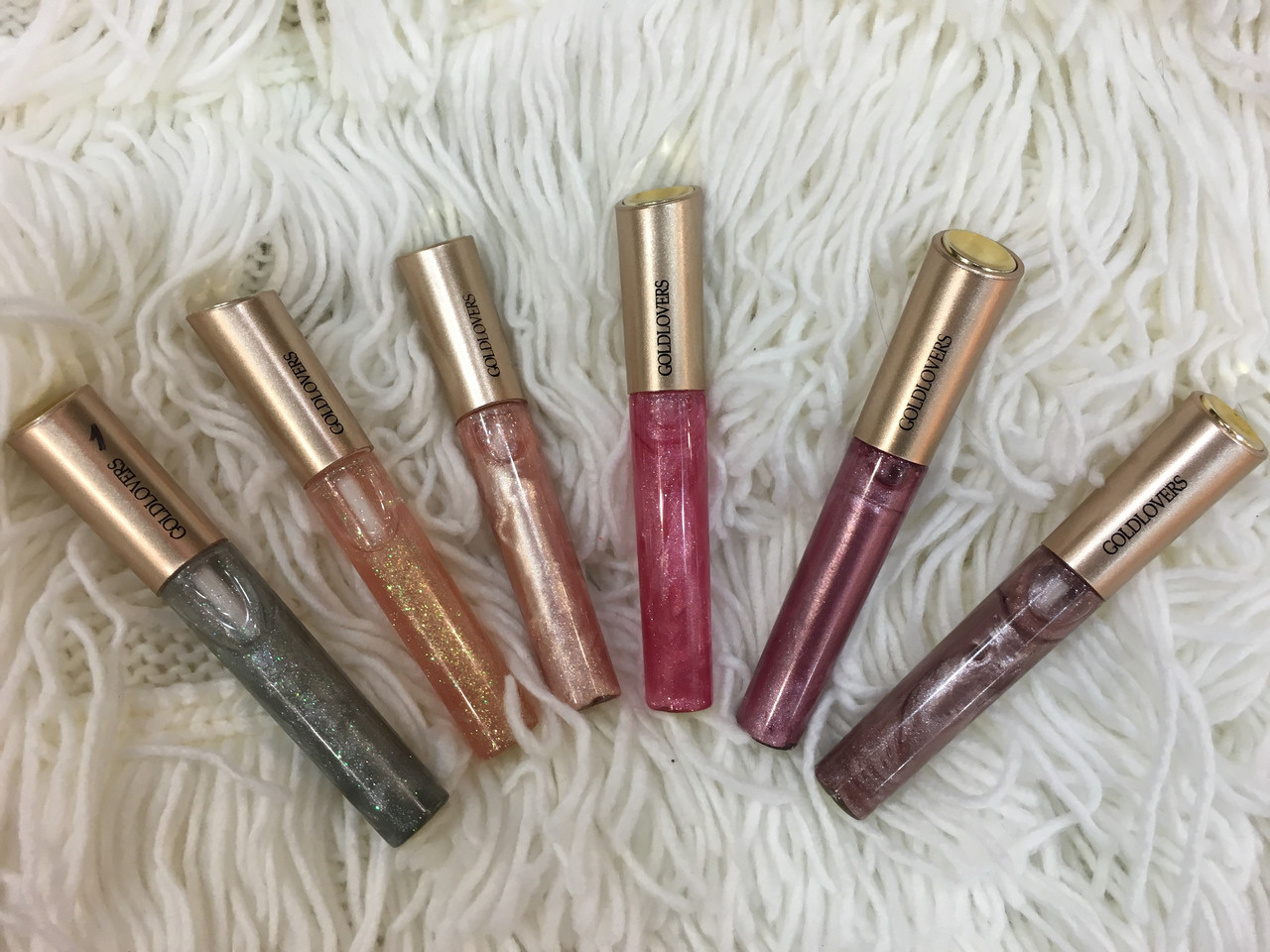 Блиск для губ рідке скло GOLD LOVERS