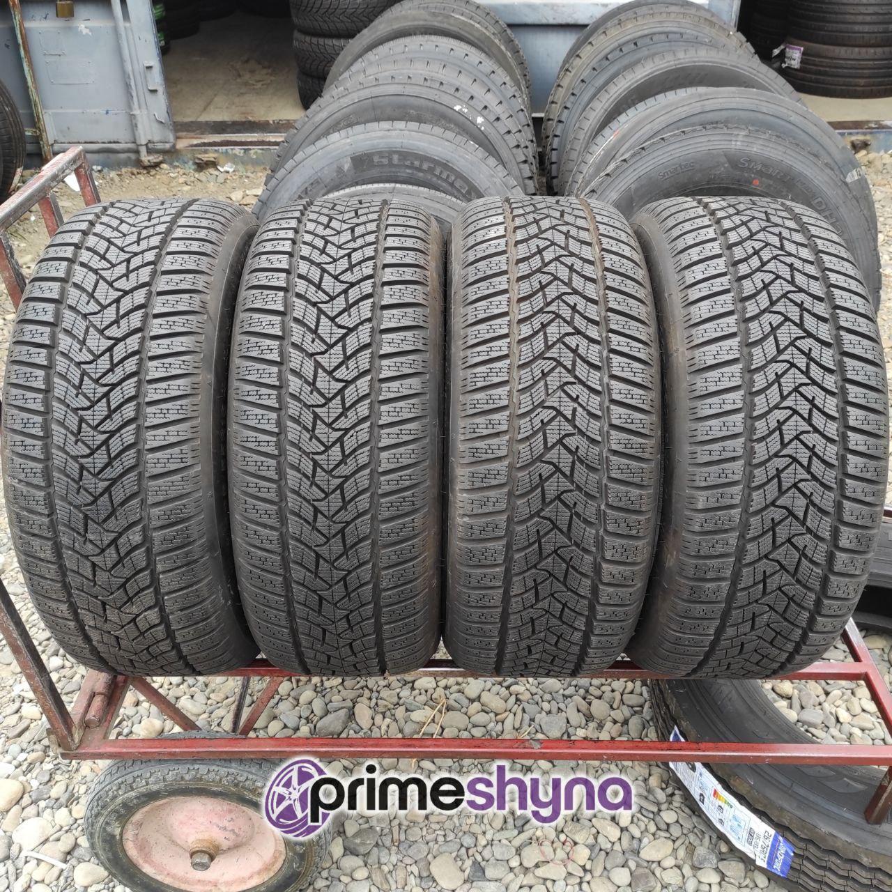 Зимние шины б/у Dunlop Winter Sport 5 225/55R16 99H 9 mm 19 год - фото 1 - id-p1672252932