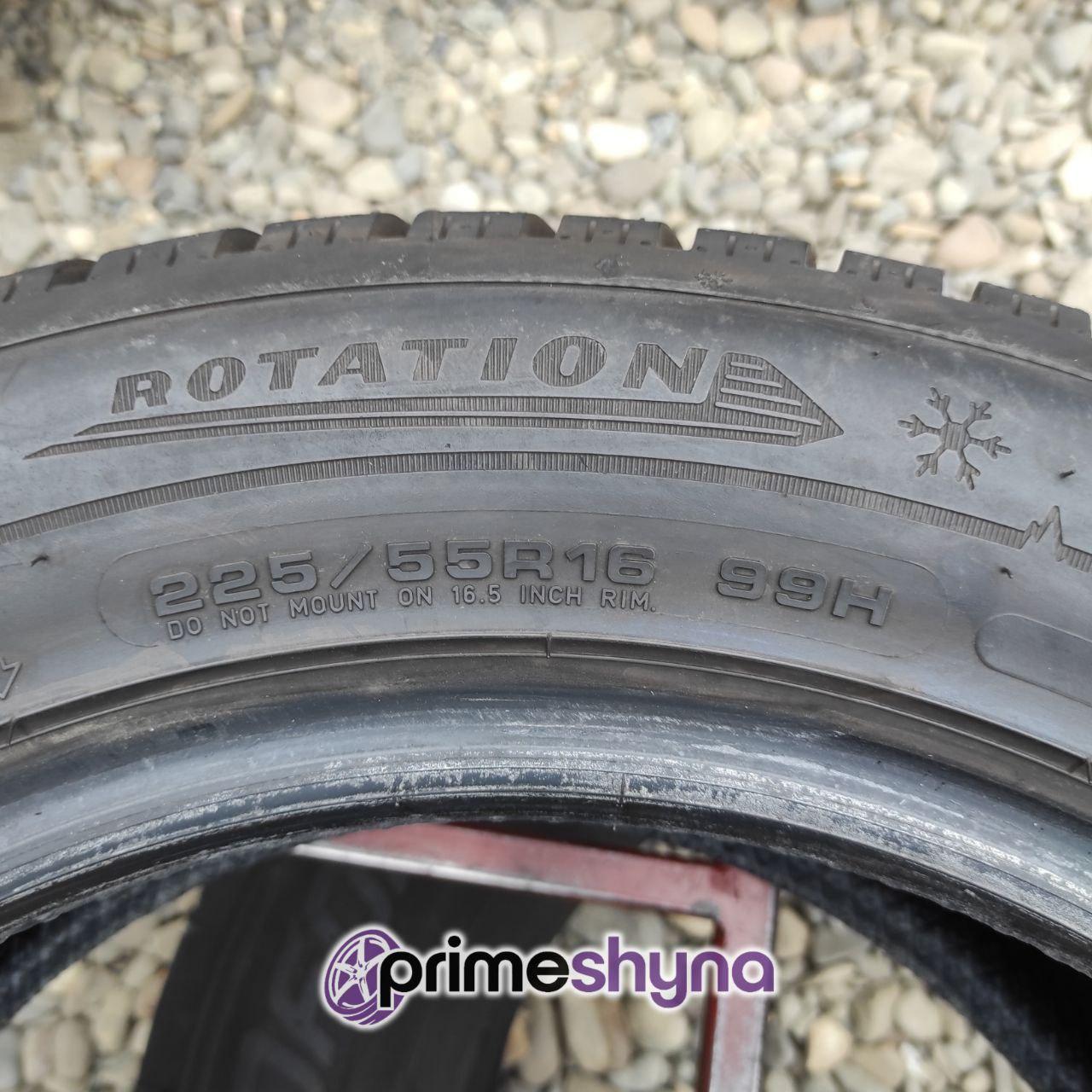 Зимние шины б/у Dunlop Winter Sport 5 225/55R16 99H 9 mm 19 год - фото 8 - id-p1672252932