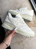 Кроссовки мужские New Balance 550 Auralee Beige бежевые демисезонные стильные Нью Беленс