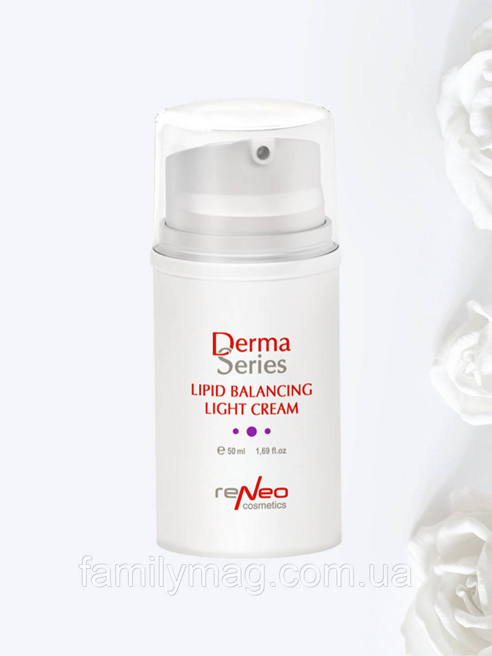 Легкий крем для відновлення балансу шкіри Lipid Balancing Light Cream Derma Series 50 мл