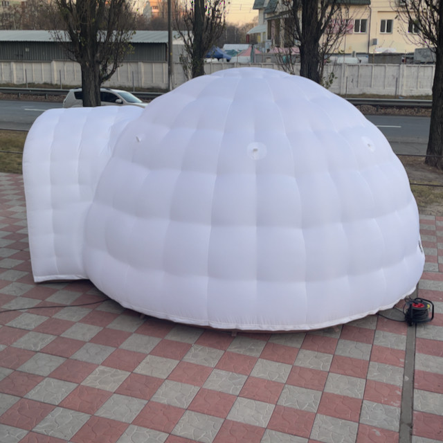 Игло надувная палатка тент пневмокупол Украинского производителя - фото 1 - id-p1083115794