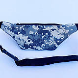 Поясна дитяча сумка бананка піксель, фото 2