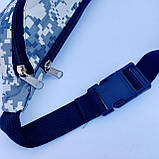 Поясна дитяча сумка бананка піксель, фото 3