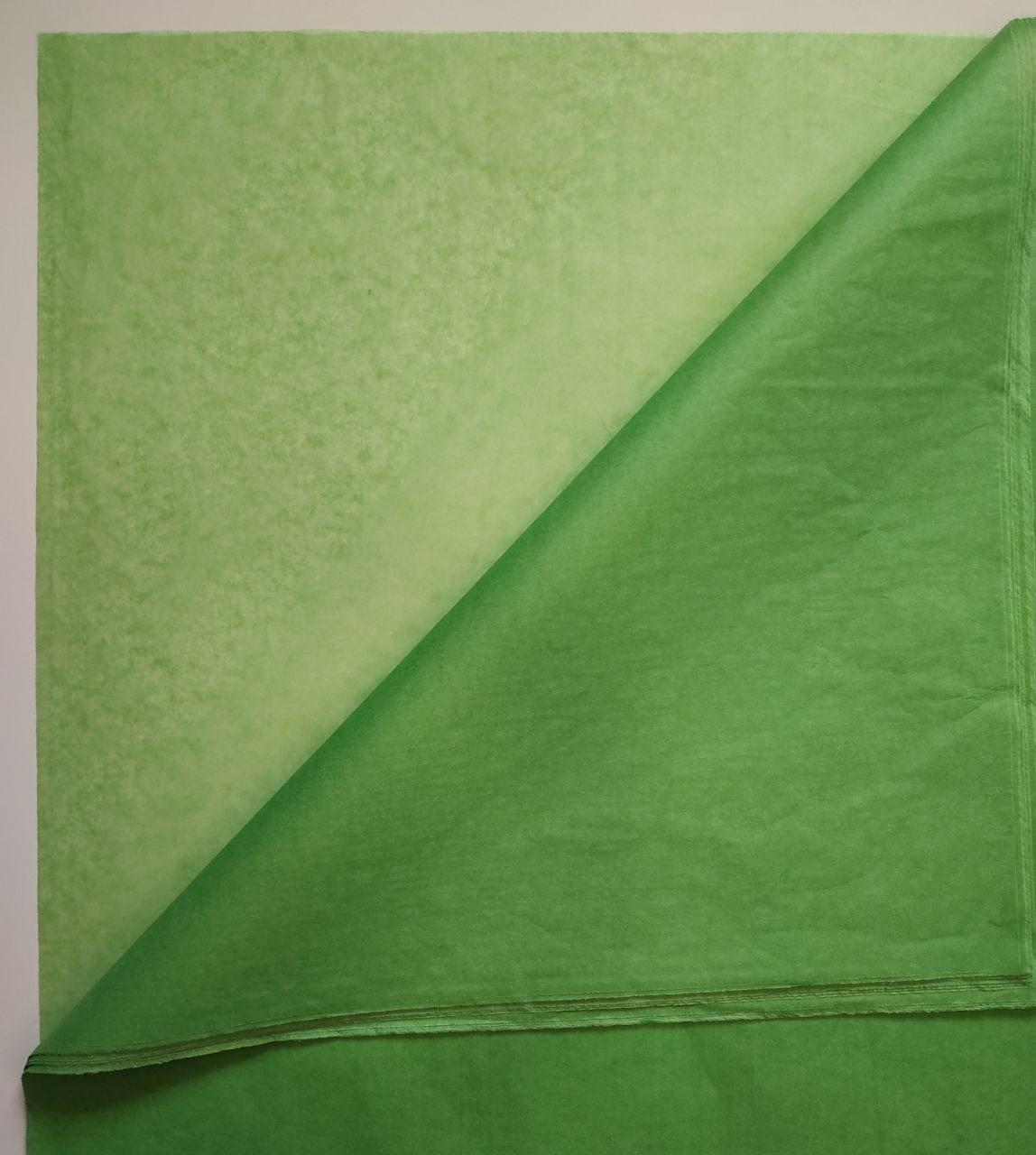 Папір тиш'ю зелений, 50*75, 10 шт.