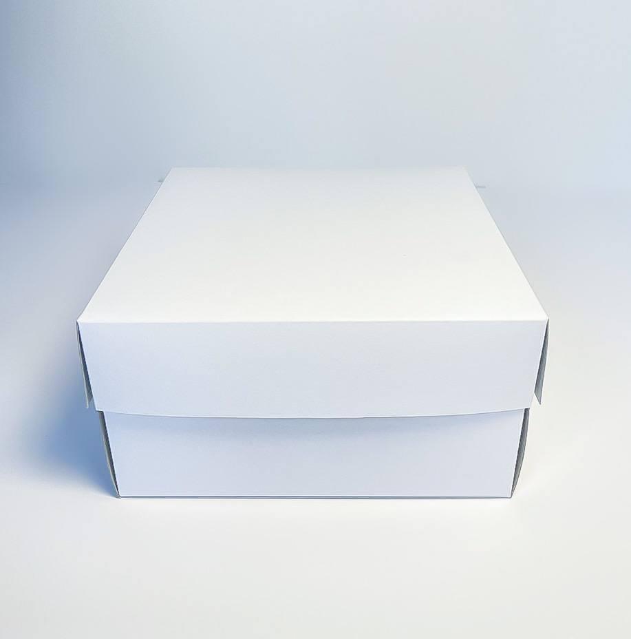 Коробка із макулатурного картону без вікна, 200*200*105мм, фото 1