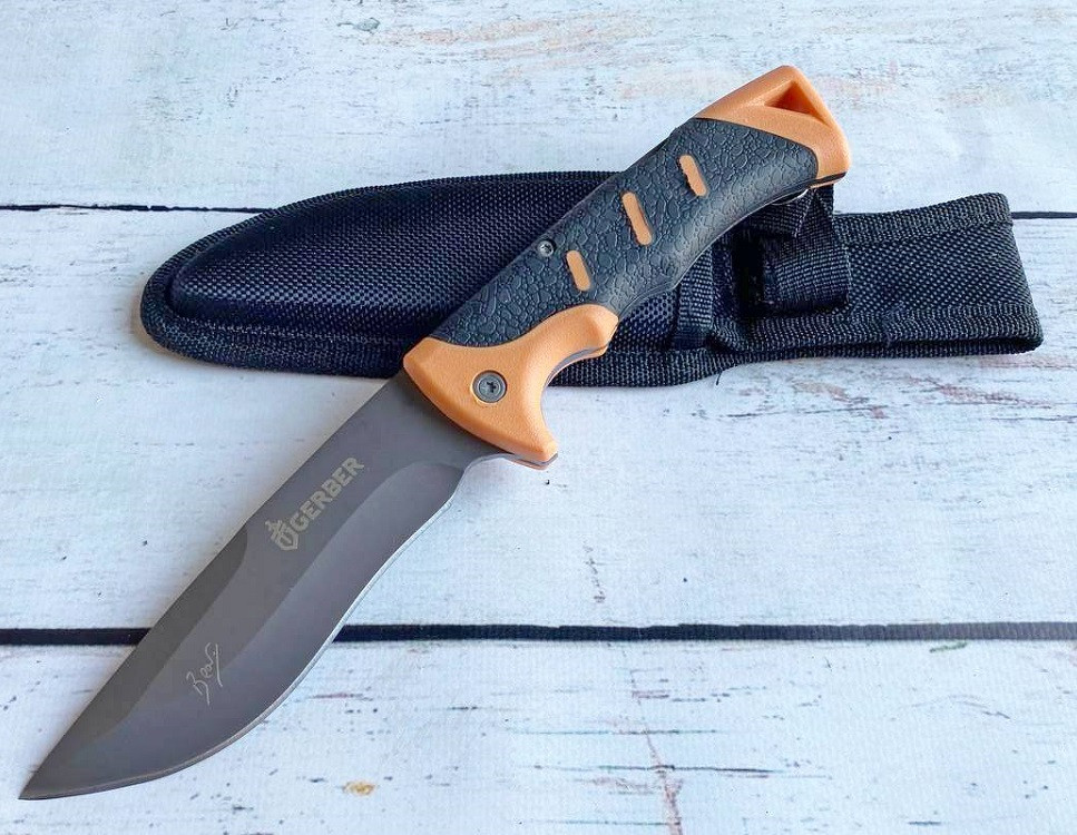 Нож з нерухомим лезом Gerber AK-7 з корпусом 24 см 007468 найкраща ціна
