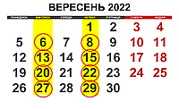 Обсмаження Вересень 2022
