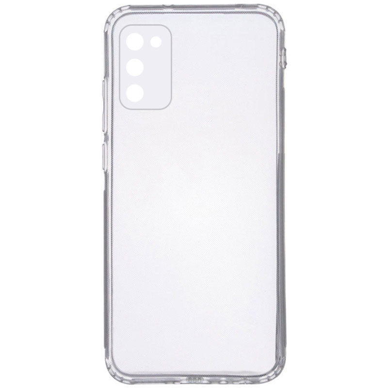 TPU чехол GETMAN Clear 1,0 mm для Samsung Galaxy A02s - фото 1 - id-p1471732507