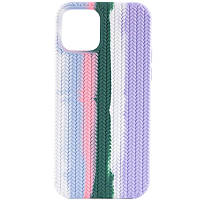 Чехол Silicone case Full Braided для Apple iPhone 12 Pro Max (6.7")