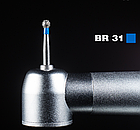 Діамантовий бір BR-31. Куляста (кулька) (ISO 001/018), Mani синій.Оригінал., фото 2