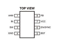 MP1495DJ (ACSE) DC-DC понижающий преобразователь 3A 4.5-16V 500kHz TSOT23-8