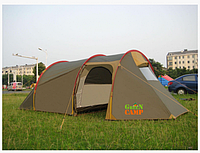 Палатка трехместная двухслойная с тамбуром Green Camp GC1017