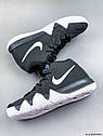 Eur41 Nike Kyrie 4 Кайрі чорні чоловічі баскетбольні кросівки, фото 5